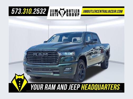 Serrano Green Metallic 2026 RAM 1500 Laramie