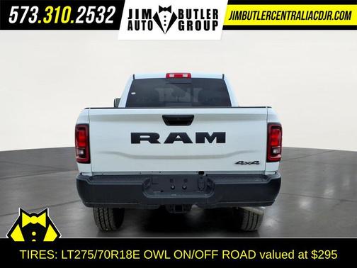 2026 RAM 2500 Tradesman Crew Cab 4x4 6'4' Box