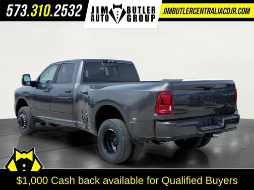 Granite Crystal Metallic Clearcoat 2026 RAM 3500 Laramie Crew Cab 4x4 8' Box