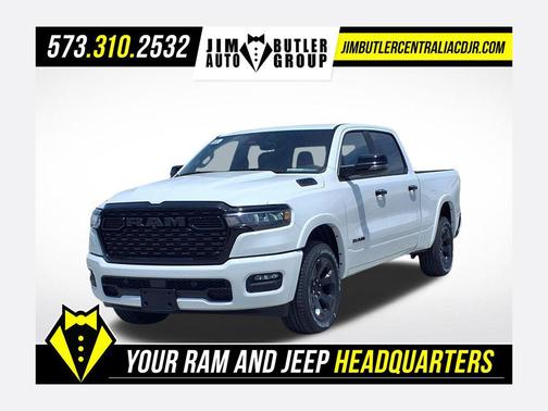 Bright White Clearcoat 2026 RAM 1500 Big Horn/Lone Star