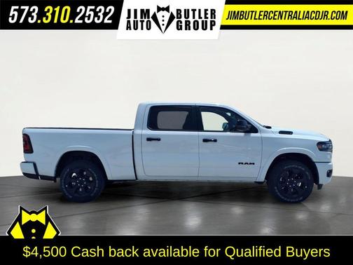 Bright White Clearcoat 2026 RAM 1500 Big Horn/Lone Star