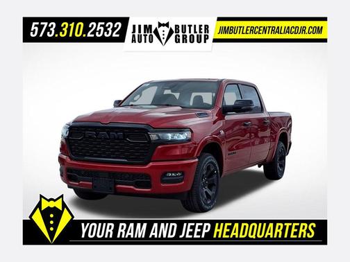 Molten Red Pearlcoat 2026 RAM 1500 Big Horn/Lone Star