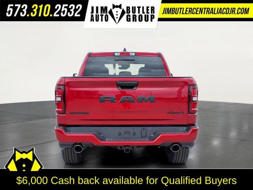 Molten Red Pearlcoat 2026 RAM 1500 Big Horn/Lone Star