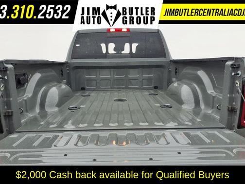 Ceramic Gray Clearcoat 2026 RAM 2500 Black Express Crew Cab 4x4 6'4' Box