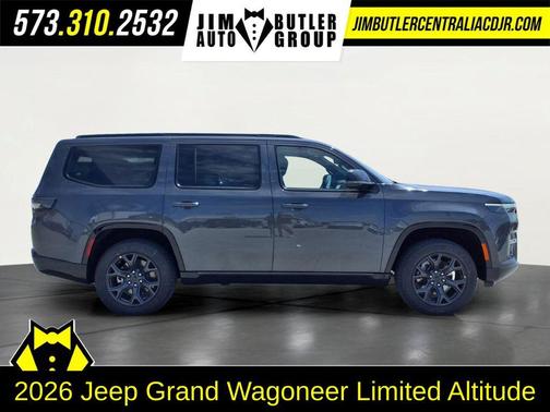 Baltic Gray Metallic Clearcoat 2026 Jeep Grand Wagoneer Limited Altitude 4x4
