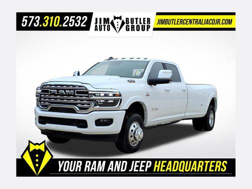 Bright White Clearcoat 2026 RAM 3500 Longhorn