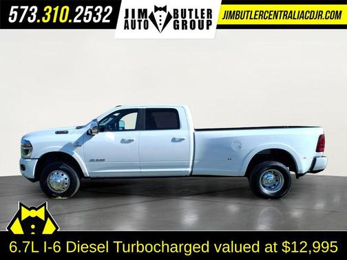 Bright White Clearcoat 2026 RAM 3500 Longhorn
