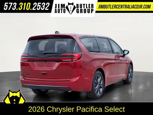 Red Hot Pearlcoat 2026 Chrysler Pacifica L