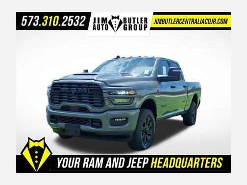Ceramic Gray Clearcoat 2026 RAM 2500 Big Horn Crew Cab 4x4 6'4' Box