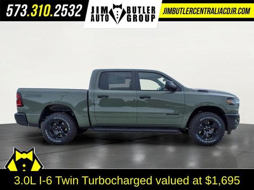 Canyon Lake 2026 RAM 1500 Warlock Crew Cab 4x4 5'7' Box