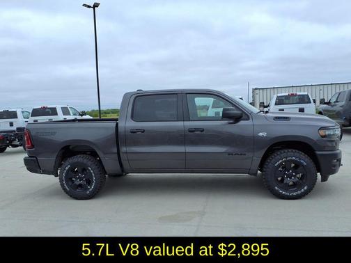Granite Crystal Metallic Clearcoat 2026 RAM 1500 Warlock Crew Cab 4x4 5'7' Box
