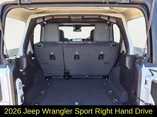 Bright White Clearcoat 2026 Jeep Wrangler Sport