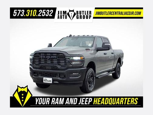 Ceramic Gray Clearcoat 2026 RAM 2500 Tradesman Crew Cab 4x4 6'4' Box