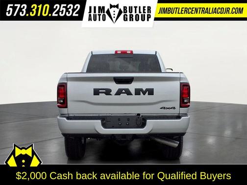 Silver Zynith 2026 RAM 2500 Black Express Crew Cab 4x4 6'4' Box