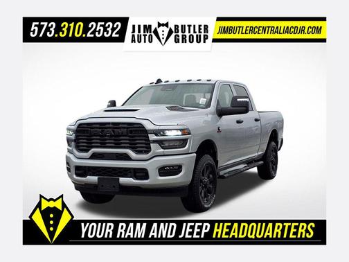 Silver Zynith 2026 RAM 2500 Black Express Crew Cab 4x4 6'4' Box