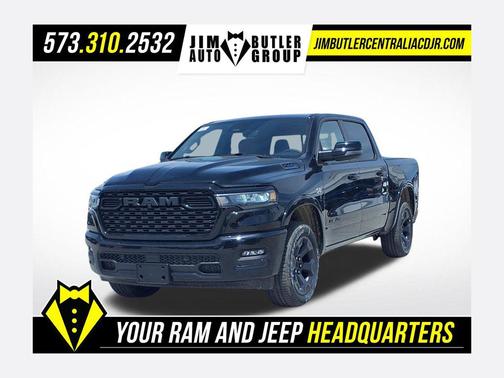 Diamond Black Crystal Pearlcoat 2026 RAM 1500 Big Horn/Lone Star