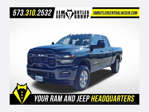 Forged Blue Metallic 2026 RAM 2500 Big Horn Crew Cab 4x4 6'4' Box