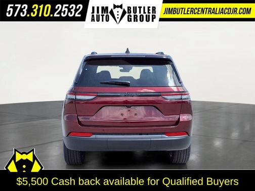 Velvet Red Pearlcoat 2026 Jeep Grand Cherokee Limited