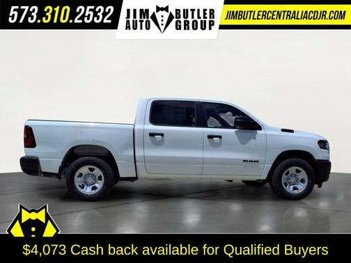 Bright White Clearcoat 2026 RAM 1500 Tradesman