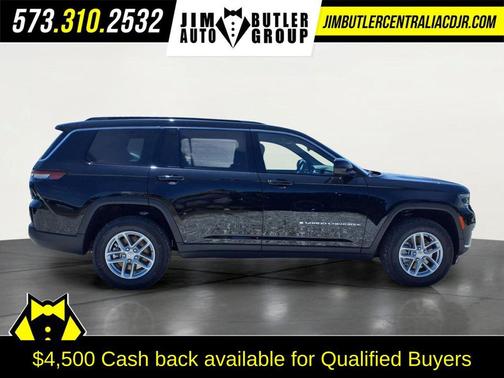 Diamond Black Crystal Pearlcoat 2026 Jeep Grand Cherokee L Altitude