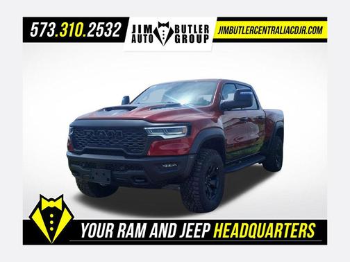 Molten Red Pearlcoat 2026 RAM 1500 RHO Crew Cab 4x4 5'7' Box