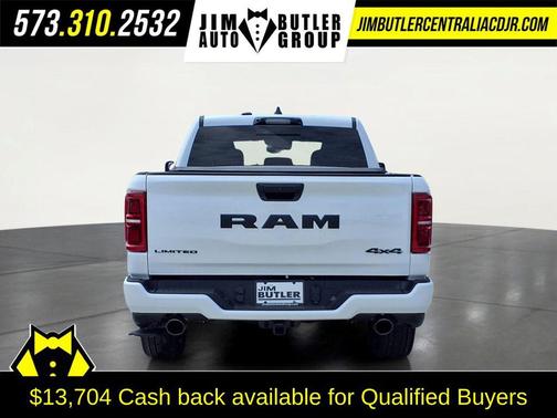 Bright White Clearcoat 2026 RAM 1500 Limited