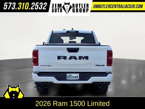 Bright White Clearcoat 2026 RAM 1500 Limited