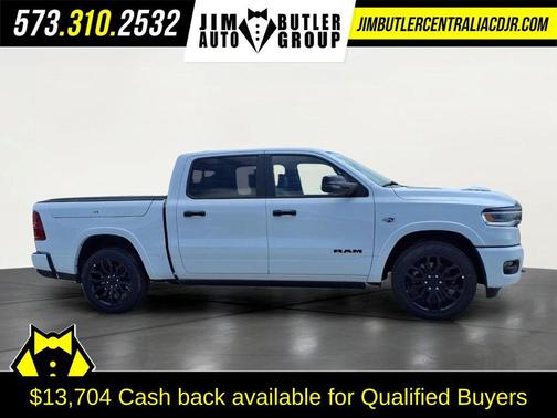 Bright White Clearcoat 2026 RAM 1500 Limited