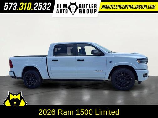 Bright White Clearcoat 2026 RAM 1500 Limited