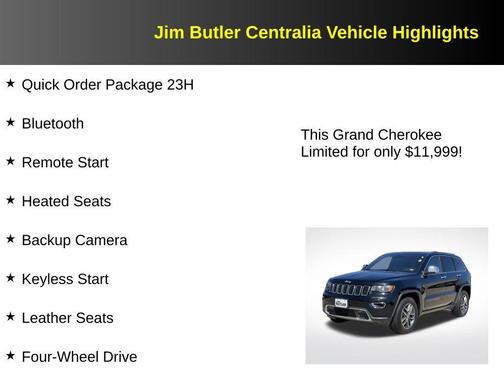 2017 Jeep Grand Cherokee Limited X