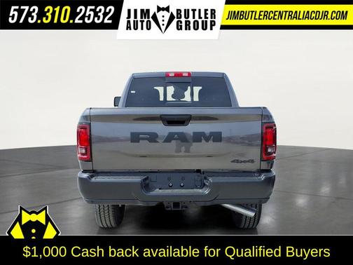 Granite Crystal Metallic Clearcoat 2026 RAM 2500 Tradesman Crew Cab 4x4 6'4' Box