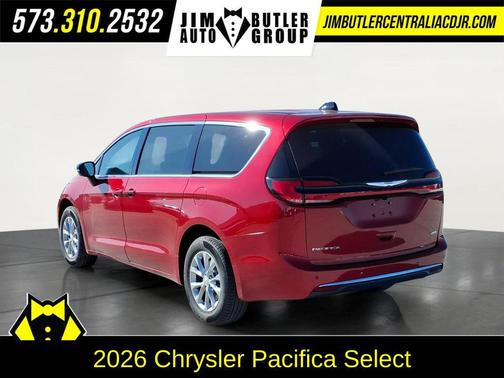 Red Hot Pearlcoat 2026 Chrysler Pacifica L