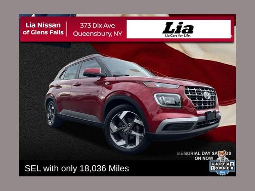 Scarlet Red Pearl 2023 Hyundai VENUE SEL