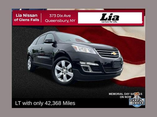 Mosaic Black Metallic 2016 Chevrolet Traverse 1LT