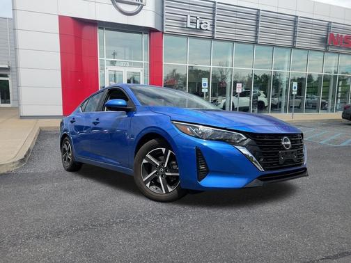 Electric Blue Metallic 2024 Nissan Sentra SV