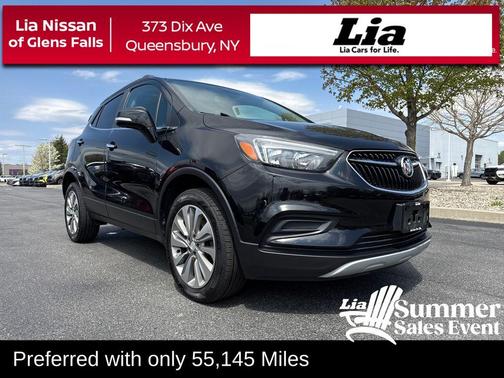 Ebony Twilight Metallic 2019 Buick Encore Preferred