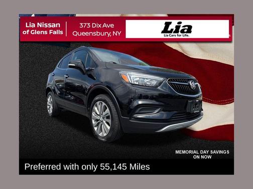Ebony Twilight Metallic 2019 Buick Encore Preferred