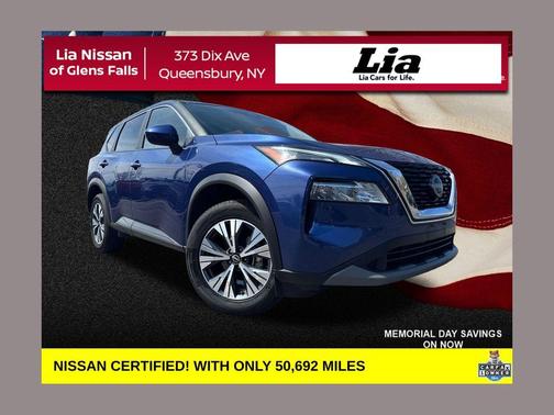 Caspian Blue Metallic 2023 Nissan Rogue SV
