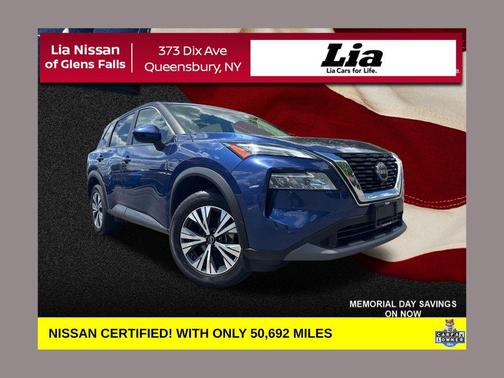 Caspian Blue Metallic 2023 Nissan Rogue SV