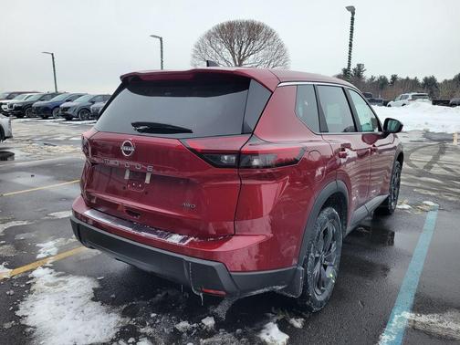 Scarlet Ember 2026 Nissan Rogue SV