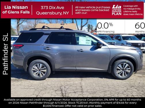 Gun Metallic 2026 Nissan Pathfinder SL