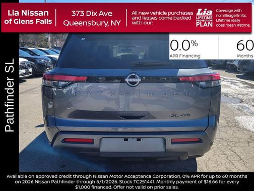 Gun Metallic 2026 Nissan Pathfinder SL