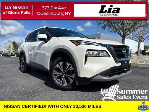 White 2023 Nissan Rogue SV