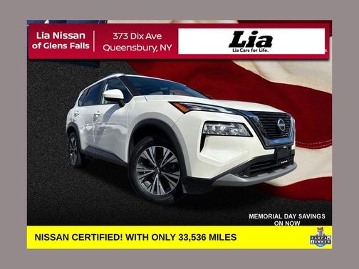 White 2023 Nissan Rogue SV