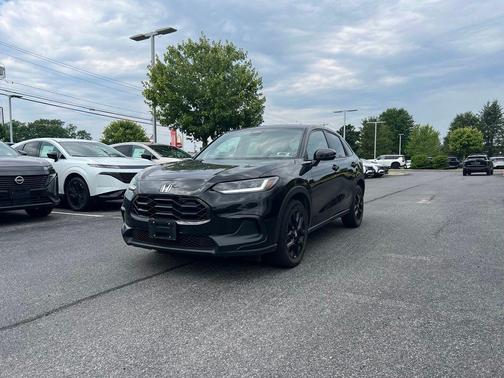 Black 2024 Honda HR-V Sport