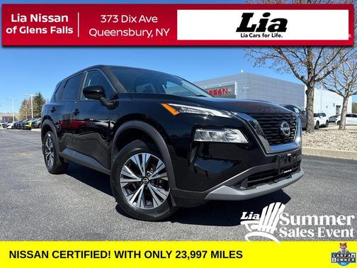 Black 2023 Nissan Rogue SV