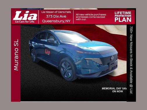 Aurora Blue Pea 2025 Nissan Murano SL