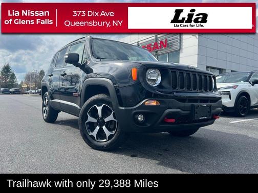 Black Clearcoat 2020 Jeep Renegade Trailhawk