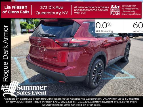 Deep Ocean Blue 2026 Nissan Rogue Dark Armor