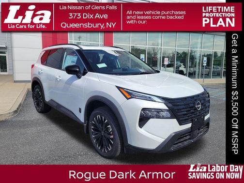 Everest White P 2026 Nissan Rogue Dark Armor